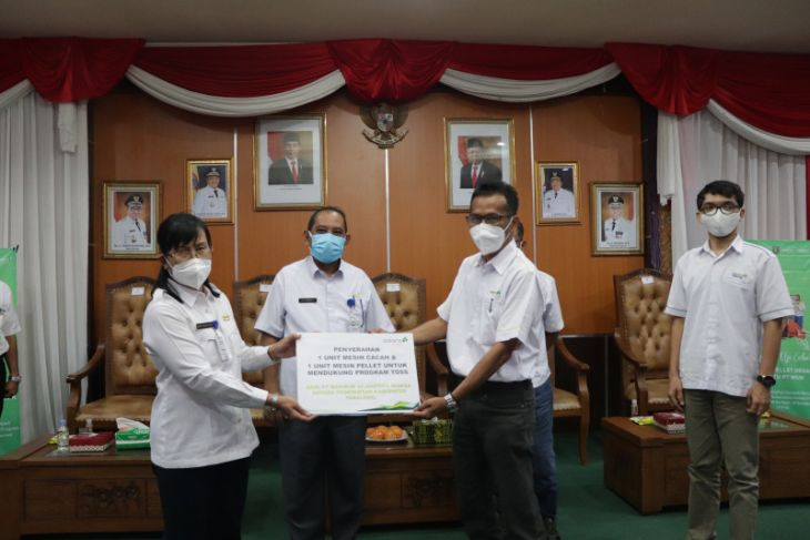 PT MSW dan PT TPI Uji Coba Co-firing 1.000 Kg Pellet Sampah Organik Bekerja sama dengan DLH Tabalong